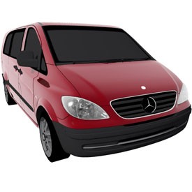 Mercedes-Benz Vito 3D Object | FREE Artlantis Objects Download